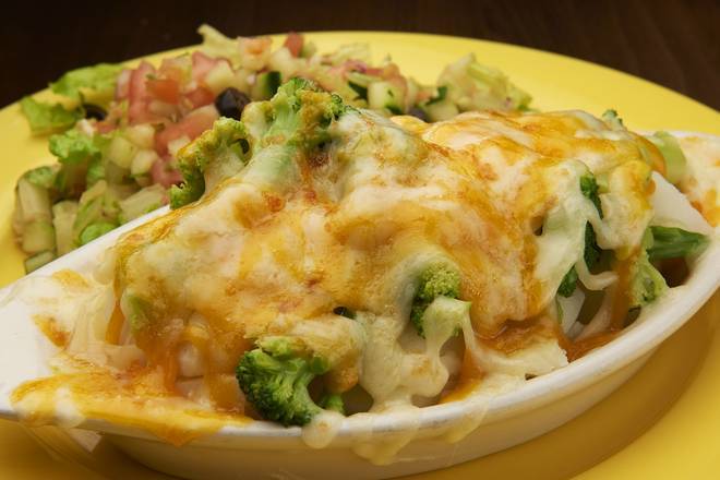 Order Bakeded Potato with Broccoli and Cheese food online from Sunflower Cafe store, Lawrence on bringmethat.com