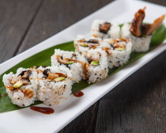 Order Eel & Avocado Roll food online from Boto Sushi store, San Diego on bringmethat.com