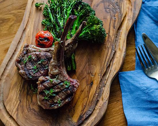 Order LAMB CHOPS food online from Agora store, Tysons on bringmethat.com