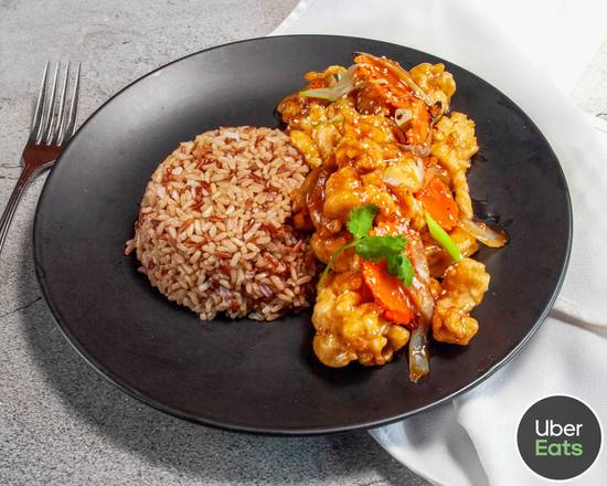 Order Orange Chicken  food online from Ricochow store, New London on bringmethat.com