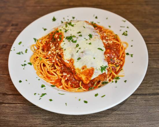 Order Chicken Parmesan food online from Tommy Taste Of Italy store, Woodland Park on bringmethat.com