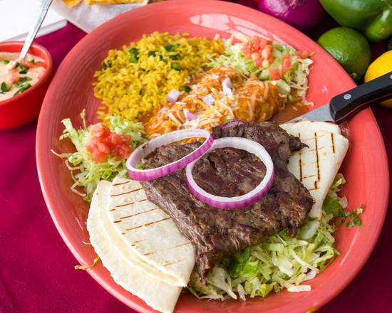 Order Grilled Carne or Pollo Asada food online from Paradiso Mexican Restaurant Fargo store, Fargo on bringmethat.com