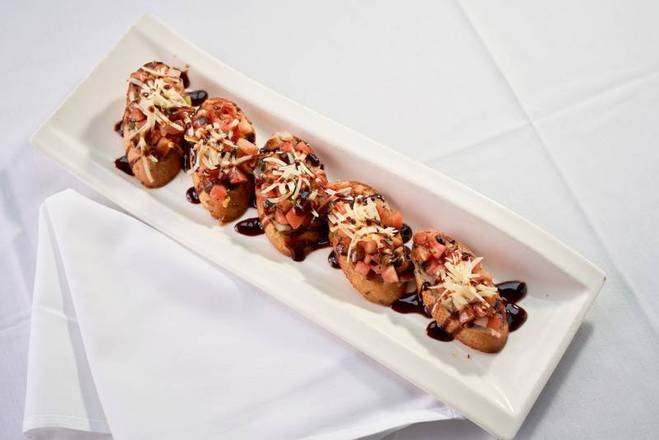 Order Cold Tomato Bruschetta food online from 310 Park South store, Winter Park on bringmethat.com
