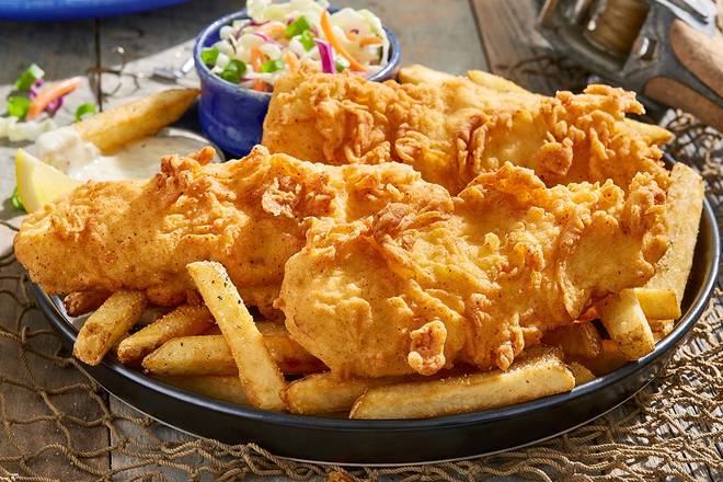Order Good Ol' Fish & Chips food online from Dockside Charlie's store, Olive Branch on bringmethat.com