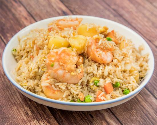 Order Pineapple Fried Rice food online from Happy Gathering Inc store, Queens on bringmethat.com