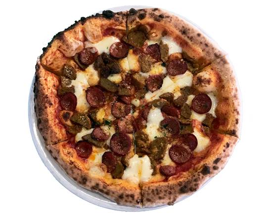 Order Meatball Pizza food online from RedRocks Pizzeria - Old Town Alexandria store, Alexandria on bringmethat.com
