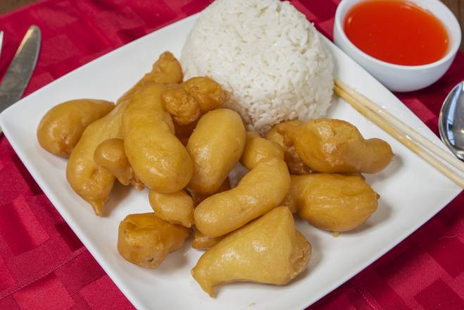 Order Sweet and Sour Chicken food online from Golden Wok store, Rochester on bringmethat.com