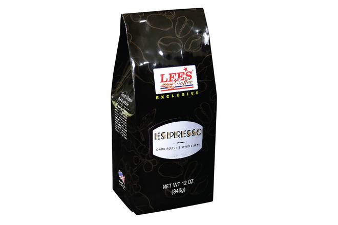 Order Espresso Ground Coffee 12oz food online from Lee's Sandwiches store, Alhambra on bringmethat.com