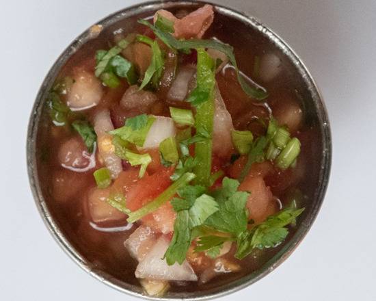 Order Pico de Gallo food online from La Hacienda store, Atlanta on bringmethat.com