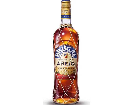 Order Brugal Anejo, 750mL rum (38.0% ABV) food online from Xtra Liquors & Wines store, WEST MIAMI on bringmethat.com
