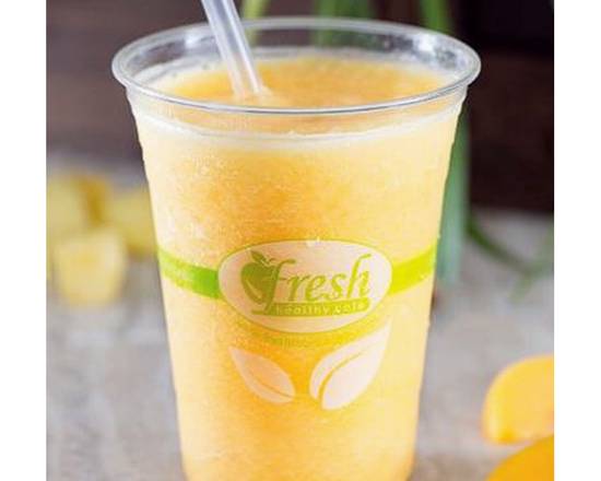 Order Tropical Peach Smoothie food online from Cafe Basil store, Houston on bringmethat.com