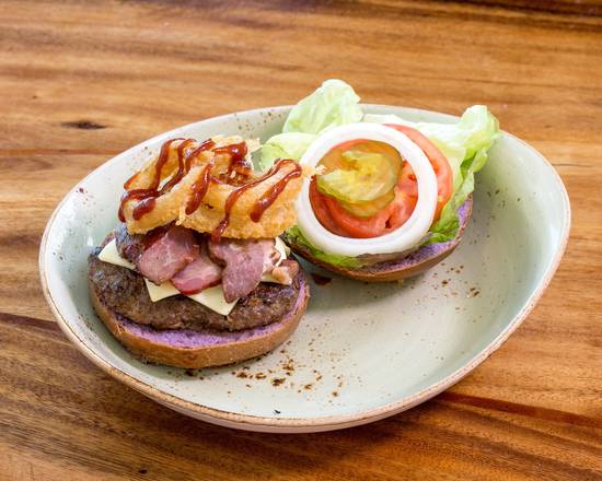 Order Sam's Burger food online from Poke Stop store, Waipahu on bringmethat.com
