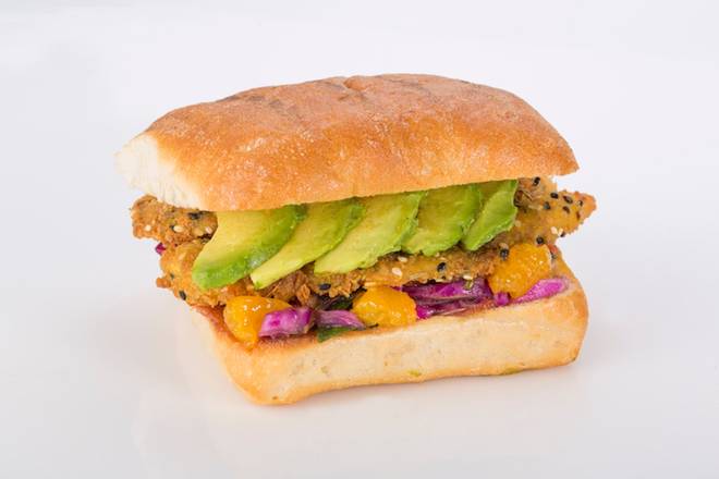 Order Asian Chicken Crunch Panini food online from F2o Fresh to Order store, Johns Creek on bringmethat.com