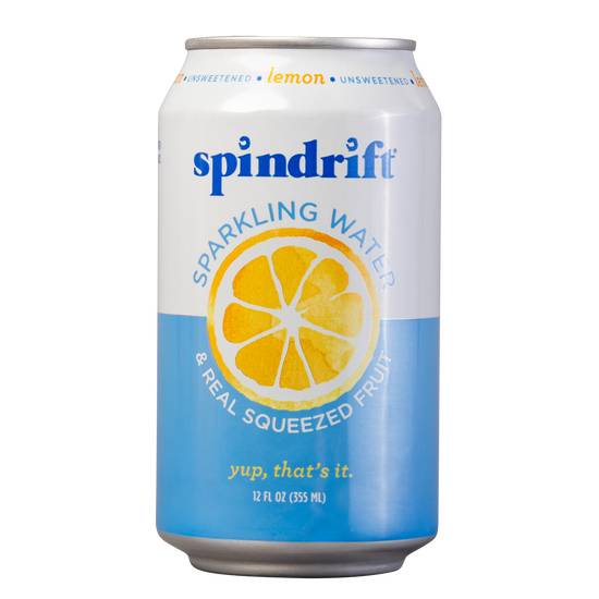 Order Spindrift Sparkling Water - Lemon food online from CAVA store, College Park on bringmethat.com