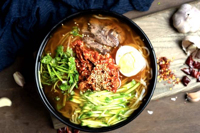 Order Cold Noodle 冷面 food online from Friendship Bbq store, Seattle on bringmethat.com