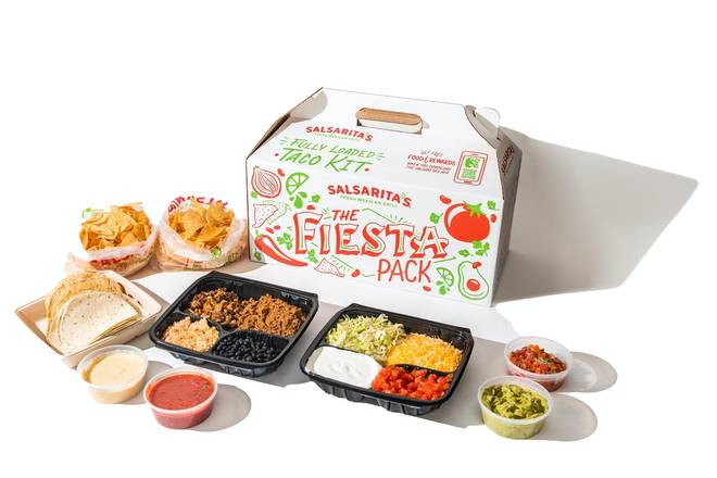 Order Family Fiesta Pack Deluxe food online from Salsarita's store, Columbia on bringmethat.com