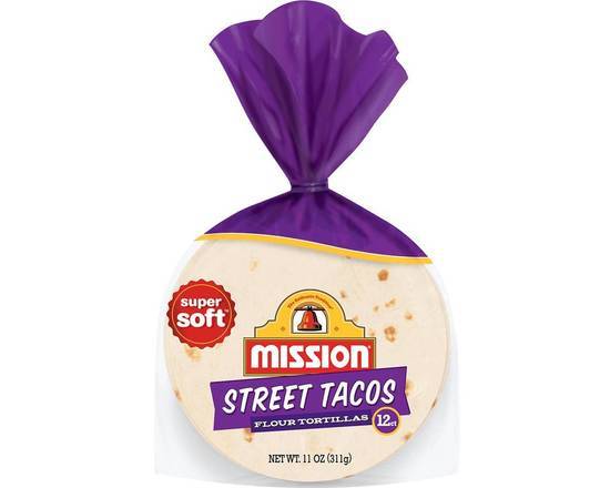 Order Mission Street Tacos Flour Tortilla 12 ct food online from Fresko Market store, Miami on bringmethat.com