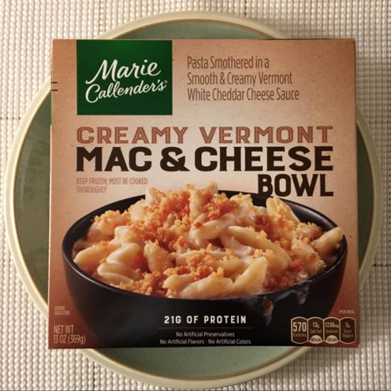 Order Marie Callender's Mac & Cheese Bowl food online from Santa Monica Liquor store, Santa Monica on bringmethat.com