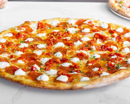 Order White Pepperoni Calabrian food online from Greco's New York Pizzeria store, Los Angeles on bringmethat.com