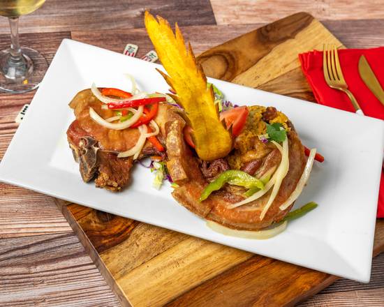 Order Fried Pork Chop/ Chuleta Frita food online from Latin Creations store, Jacksonville on bringmethat.com