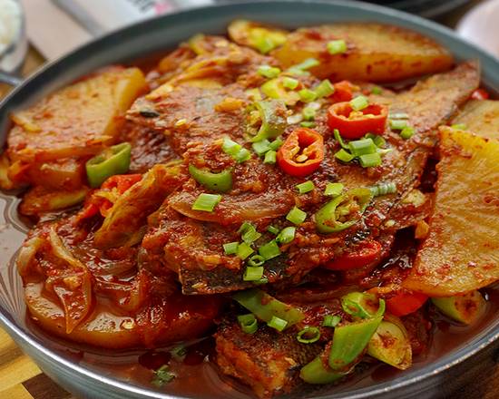 Order Hongeo Jorim food online from Danji Korean Restaurant store, Centreville on bringmethat.com