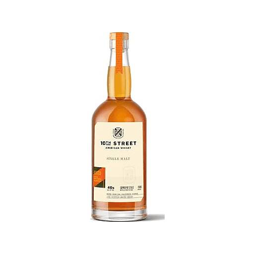 Order 10th Street Peated Single Malt Whisky (750 ML) 132994 food online from Bevmo! store, Los Angeles on bringmethat.com