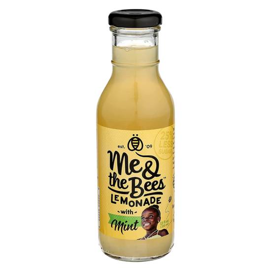 Order Me & The Bees Mint Lemonade with Honey and Flaxseed 12oz food online from Everyday Needs by Gopuff store, Coral Gables on bringmethat.com