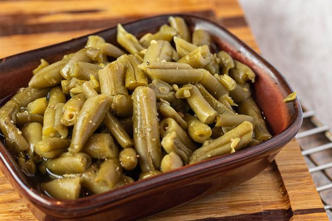 Order Green Beans food online from Ember Smoked BBQ store, Hattiesburg on bringmethat.com