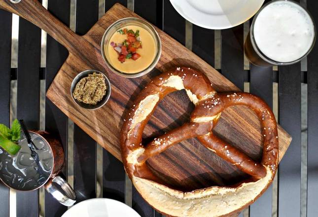 Order The Big Soft Pretzel food online from Fado Irish Pub store, Atlanta on bringmethat.com