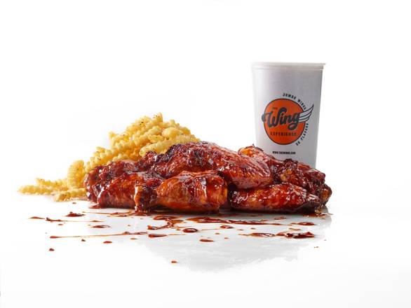 Order Smoked Wings Combo food online from The Wing Experience store, Tampa on bringmethat.com