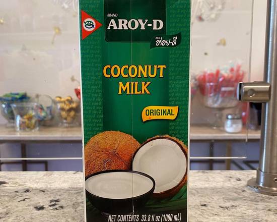 Order Original Coconut Milk 33.8oz food online from Icream Yogurt & Crepes store, Falls Church on bringmethat.com