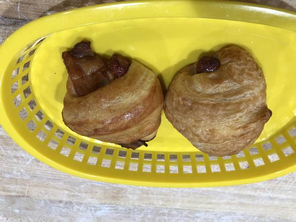 Order Bacon Croissant Sausage Roll food online from Cajun Donuts store, Wylie on bringmethat.com