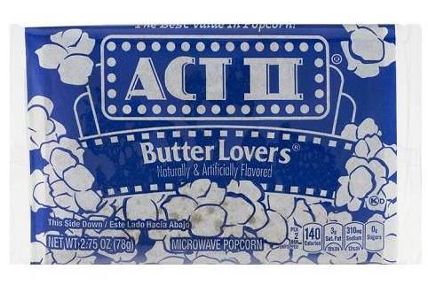 Order ACT II Butter Lovers Popcorn       food online from Glenrose Liquor & Mini Mart store, Glendale on bringmethat.com