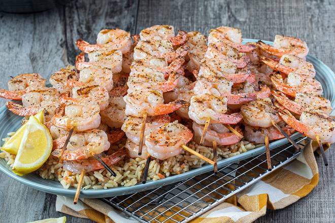 Order Party Pack Grilled Shrimp Skewers food online from Logan Roadhouse 423 store, Trussville on bringmethat.com