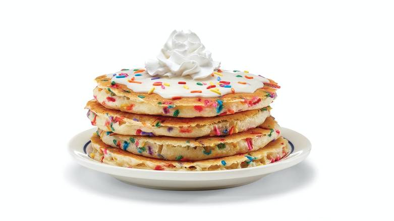 Order Cupcake Pancakes food online from IHOP store, Williamstown on bringmethat.com