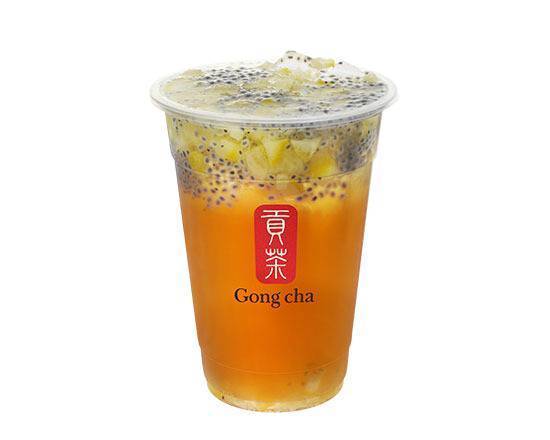 Order Lemon Wintermelon with Basil Seeds food online from Gong Cha store, Sacramento on bringmethat.com