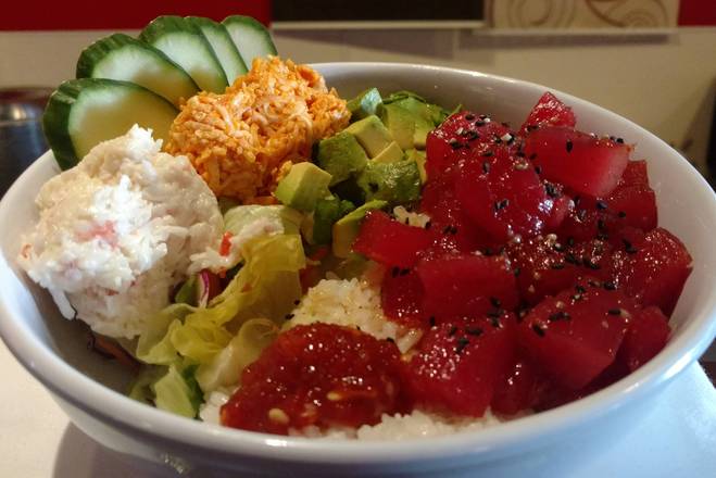 Order Poke Bowl food online from Nakama Sushi Restaurant & Lounge store, Goodyear on bringmethat.com