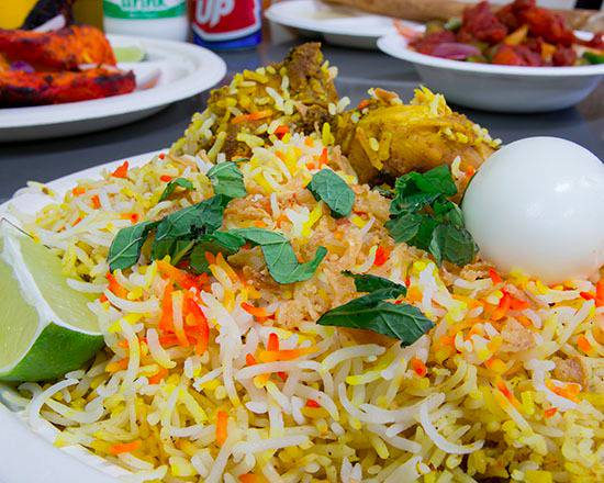 Order Chicken Dum Biryani  food online from Hyderabad Biryani House store, San Ramon on bringmethat.com