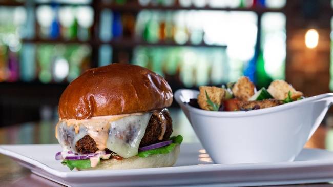 Order Black Bean Burger food online from Hops Supply Co store, Wilmington on bringmethat.com