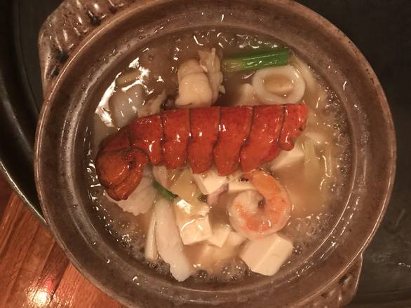 Order Hot Pot Seafood with Tofu food online from Rice Bistro store, Port Orange on bringmethat.com