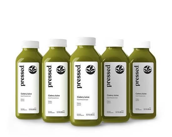 Order 5 Celery Juices food online from Pressed store, San Diego on bringmethat.com