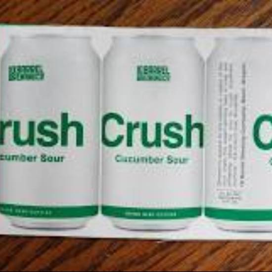 Order Crush Cucumber sour beer 6pack food online from The Village Store store, San Diego on bringmethat.com