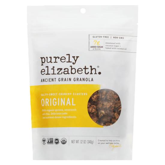 Order Purely Elizabeth Original Ancient Grain Granola 12oz food online from Everyday Needs By Gopuff store, Fairfield on bringmethat.com