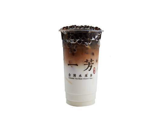 Order Pearl Black Tea Latte /  粉圓鮮奶茶 food online from Yifang Taiwan Fruit Tea store, SF on bringmethat.com