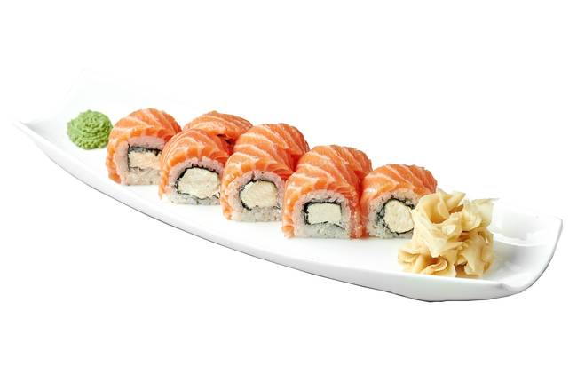 Salmon Rolls fromage (x8)