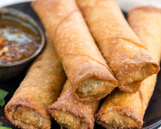 Order 4 pcs chicken egg roll with veggie food online from Austin Habibi store, Austin on bringmethat.com