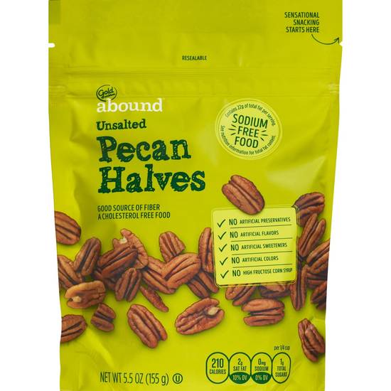 Order Gold Emblem Abound Unsalted Pecan Halves food online from Cvs store, SUNNYVALE on bringmethat.com
