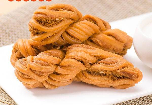 Order Crispy dough twists  food online from Oh Bear Cafe & Teahouse store, Seattle on bringmethat.com