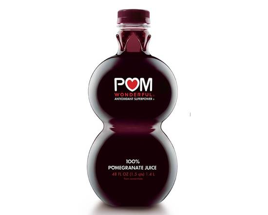 Order Pom Juice 100% Pomegranate 48 Oz XL food online from Fresko Market store, Miami on bringmethat.com