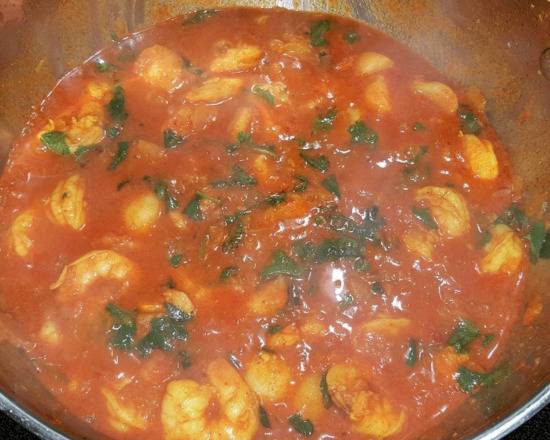 Order Shrimp Vindaloo food online from Tandoorish Indian Cuisine Restaurant store, Houston on bringmethat.com